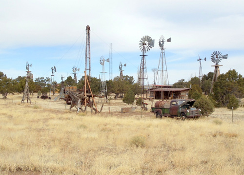 A Well Diggers Historical Display.